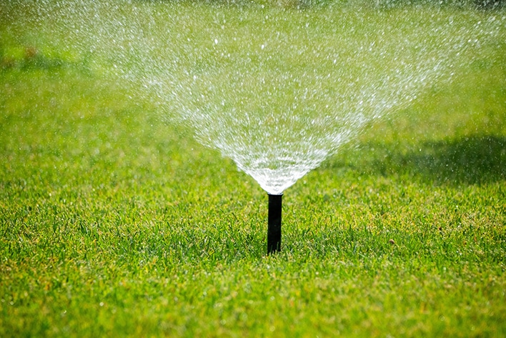 Stadium irrigated with an OEM partner solution along with Crysberg Smart irrigation controllers and 2-wire decoders